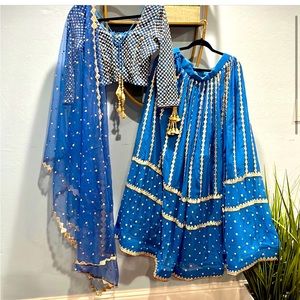 Indian Pakistani Bollywood Lehenga Choli Dupatta
